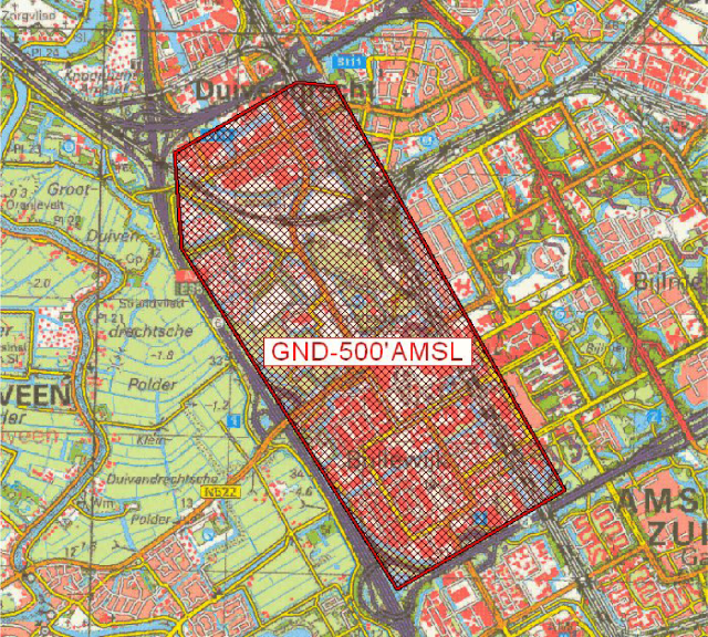 a part of the Bijlmer in Amsterdam